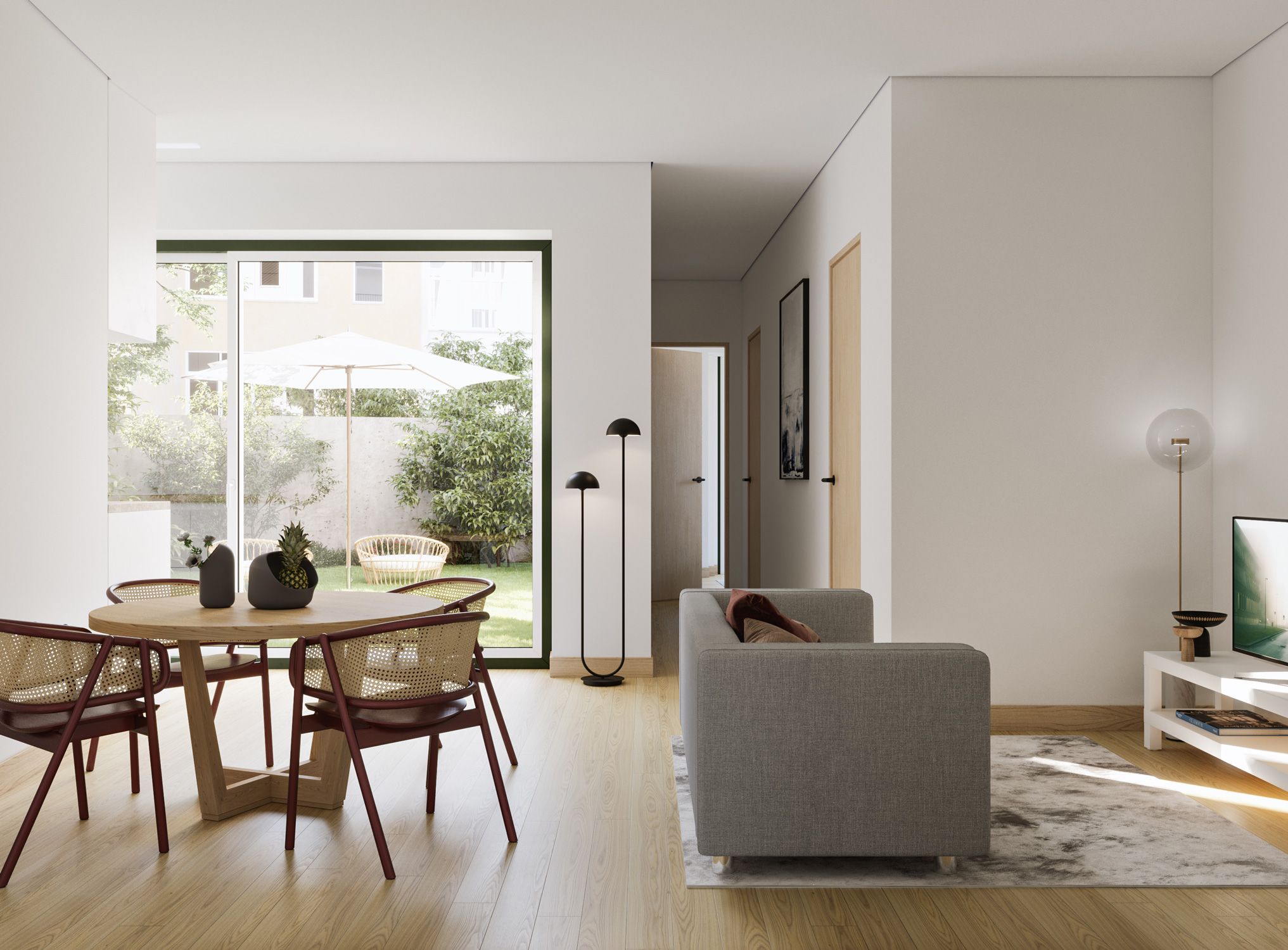 Rua Metade 13 - interior | GDA-V Architectural Visualization